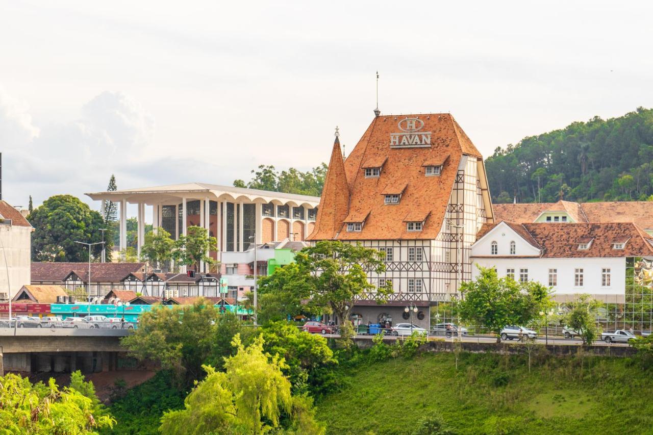 Hotel Blumenau Tower By Castelo Itaipava Esterno foto